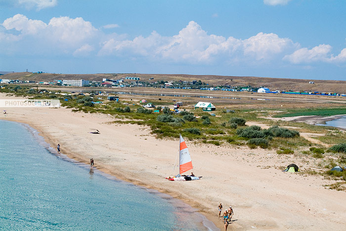 Фото пляжа веселовка краснодарский край